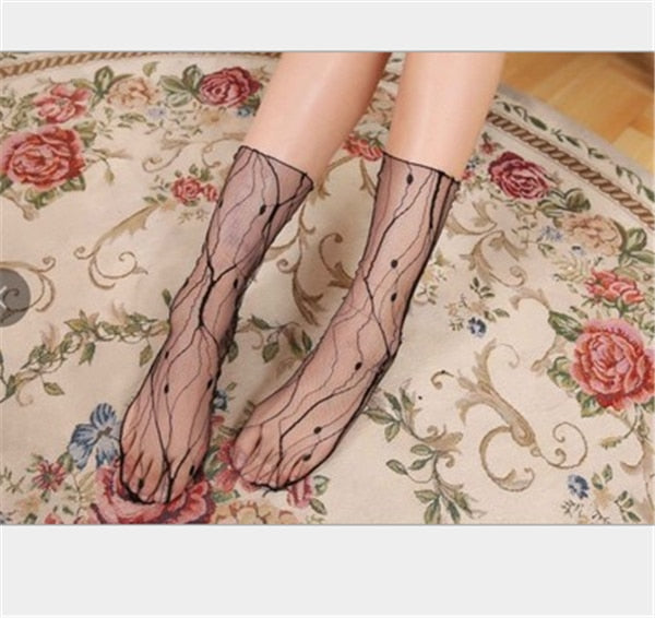Morticia Sock 1