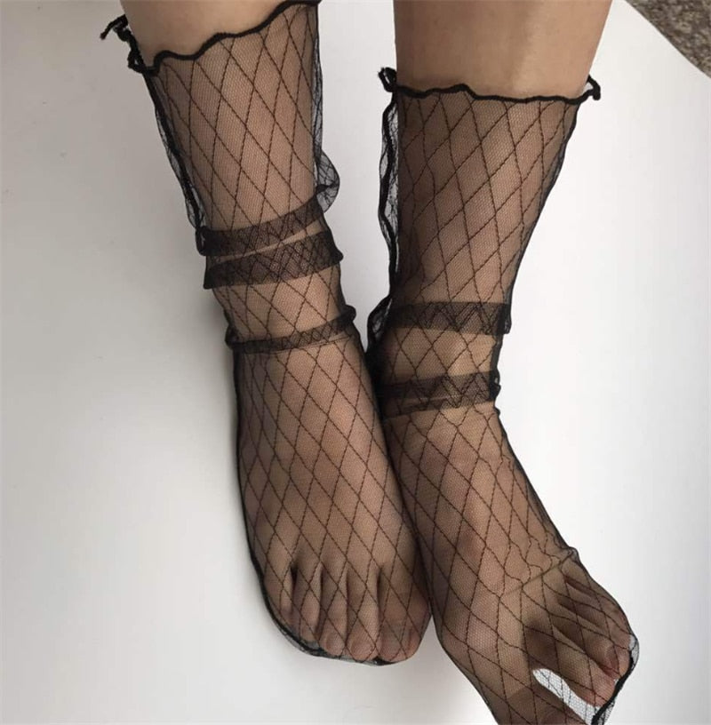 Morticia Sock 1