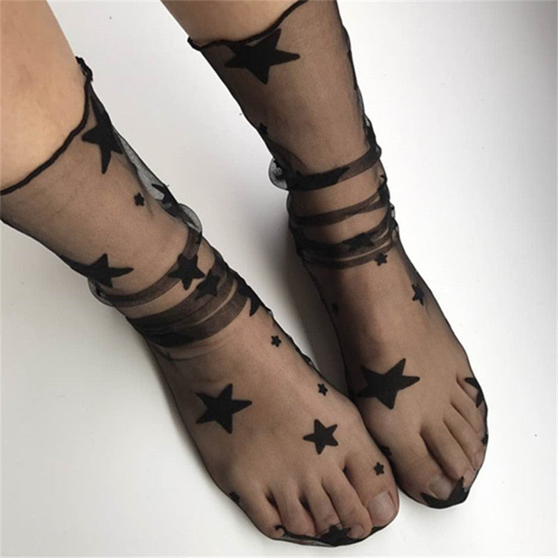 Morticia Sock 1