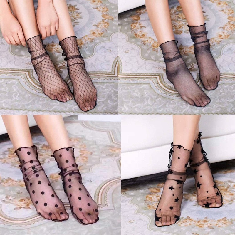 Morticia Sock 1