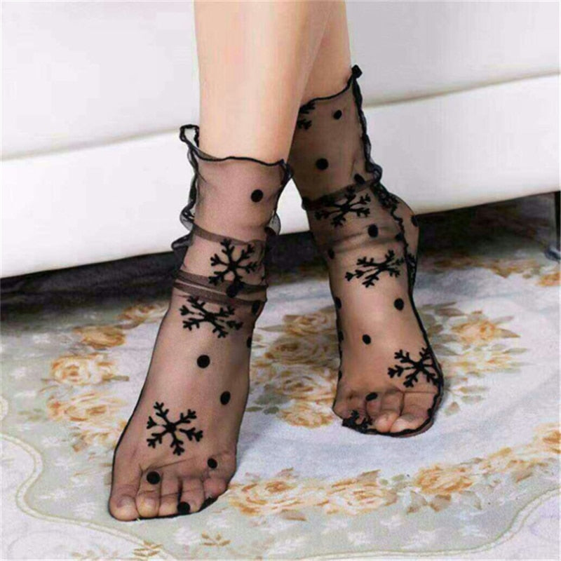 Morticia Sock 1