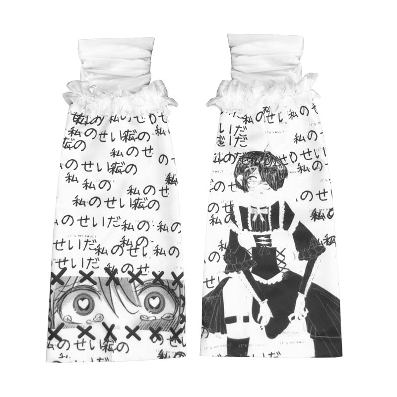 Angel Print Leg Cover