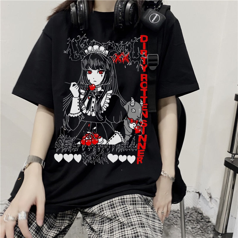 Morticia Goth Tees